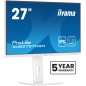 iiyama ProLite XUB2797HSN-W2 écran plat de PC 68,6 cm (27") 1920 x 1080 pixels Full HD LED Blanc