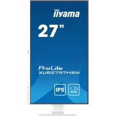iiyama ProLite XUB2797HSN-W2 écran plat de PC 68,6 cm (27") 1920 x 1080 pixels Full HD LED Blanc