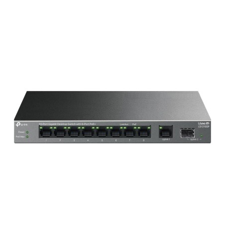 TP-Link LiteWave LS1210GP commutateur réseau Non-géré Gigabit Ethernet (10 100 1000) Connexion Ethernet, supportant