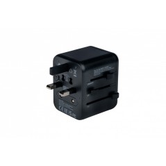 Verbatim 49543 adaptateur prise d'alimentation Universel Noir