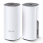TP-Link Deco E4 (2-pack) Bi-bande (2,4 GHz / 5 GHz) Wi-Fi 5 (802.11ac) Blanc, Gris Interne TP-Link Deco E4 (2-pack) Bi-bande (2,4 GHz / 5 GHz) Wi-Fi 5 (802.11ac) Blanc, Gris Interne