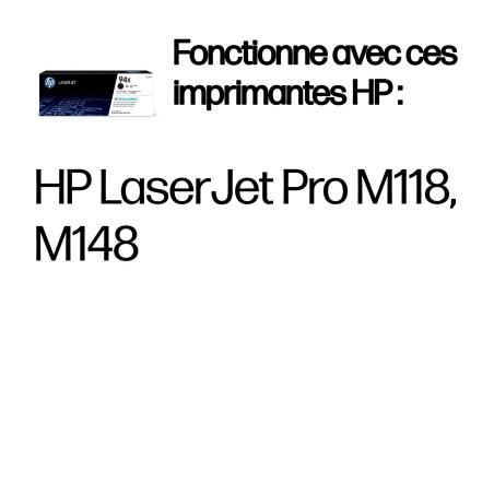 HP Toner noir LaserJet 94X authentique grande capacité