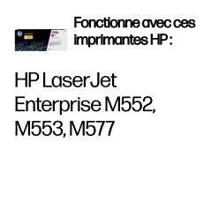 HP 508A toner LaserJet Magenta authentique