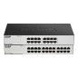 D-Link GO-SW-24G Non-géré L2 Gigabit Ethernet (10/100/1000) 1U Noir