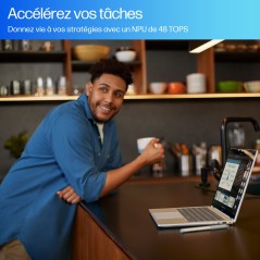 HP EliteBook X Flip G1i Next Gen AI PC Wolf Pro Security Edition Copilot+ PC Intel Core Ultra 7 258V Hybride (2-en-1) 35,6 cm