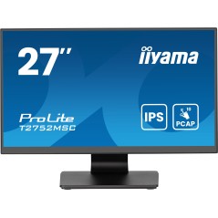 iiyama ProLite T2752MSC-B1AG écran plat de PC 68,6 cm (27") 1920 x 1080 pixels Full HD LED Écran tactile Noir