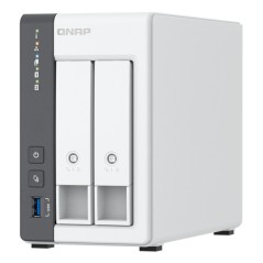 QNAP TS-216G serveur de stockage NAS Tower Cortex-A Cortex-A55 4 Go 0 To Blanc
