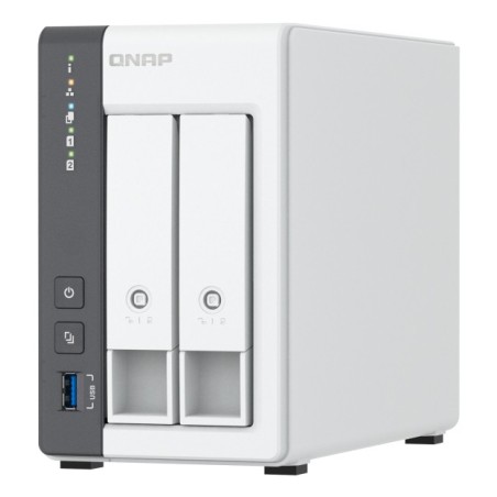 QNAP TS-216G serveur de stockage NAS Tower Cortex-A Cortex-A55 4 Go 0 To Blanc