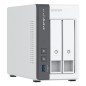 QNAP TS-216G serveur de stockage NAS Tower Cortex-A Cortex-A55 4 Go 0 To Blanc