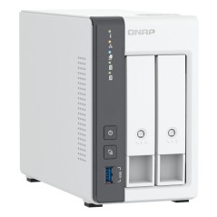 QNAP TS-216G serveur de stockage NAS Tower Cortex-A Cortex-A55 4 Go 0 To Blanc