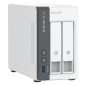 QNAP TS-216G serveur de stockage NAS Tower Cortex-A Cortex-A55 4 Go 0 To Blanc
