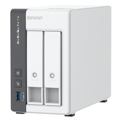 QNAP TS-216G serveur de stockage NAS Tower Cortex-A Cortex-A55 4 Go 0 To Blanc