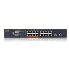 Zyxel XMG1915-18EP Géré L2 2.5G Ethernet (100 1000 2500) Connexion Ethernet, supportant l'alimentation via ce port (PoE)