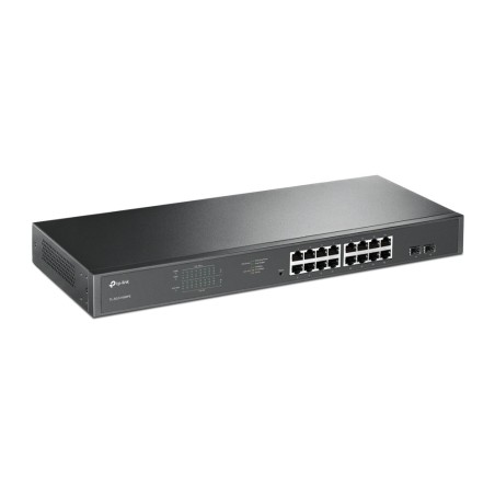 TP-Link TL-SG1218MPE Géré L2 Gigabit Ethernet (10/100/1000) Connexion Ethernet, supportant l'alimentation via ce port (PoE) 1U