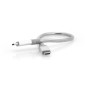 Verbatim Câble de synchronisation et de charge USB-C à USB-C USB 3.1 GÉN 2 de en acier inoxydable de 30 cm Verbatim Câble de synchronisation et de charge USB-C à USB-C USB 3.1 GÉN 2 de en acier inoxydable de 30 cm