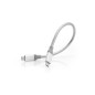 Verbatim Câble de synchronisation et de charge USB-C à USB-C USB 3.1 GÉN 2 de en acier inoxydable de 30 cm Verbatim Câble de synchronisation et de charge USB-C à USB-C USB 3.1 GÉN 2 de en acier inoxydable de 30 cm