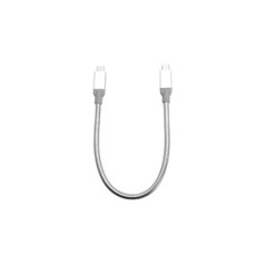 Verbatim Câble de synchronisation et de charge USB-C à USB-C USB 3.1 GÉN 2 de en acier inoxydable de 30 cm