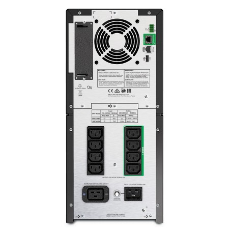 APC Smart-UPS SMT2200IC - 8x C13, 1x C19, USB, SmartConnect, 2200 VA