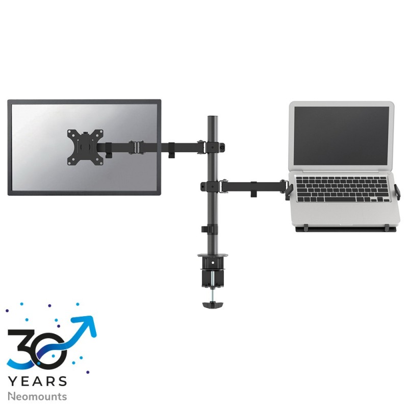 Neomounts FPMA-D550NOTEBOOK Support d'écran à fixer avec support pour ordinateur portable 10-32" Neomounts FPMA-D550NOTEBOOK Support d'écran à fixer avec support pour ordinateur portable 10-32"
