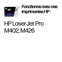 HP 26X toner LaserJet noir grande capacité authentique