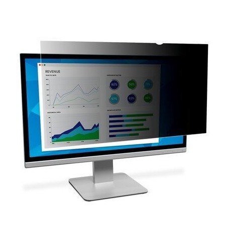 3M PF195W9B filtre anti-reflets pour écran et filtre de confidentialité 49,5 cm (19.5") Moniteur Filtre de confidentialité sans