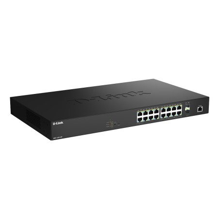 D-Link DMS-1250-18P/E commutateur réseau Géré L2 2.5G Ethernet (100/1000/2500) Connexion Ethernet, supportant l'alimentation