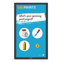 Philips 3000 series 24BDL3751T 00 Écran d'affichage dynamique Écran plat interactif 60,5 cm (23.8") LCD Wifi 250 cd m² Full HD