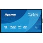 iiyama T6529AS-B1AG Écran d'affichage dynamique En forme de kiosk 163,8 cm (64.5") LED Wifi 420 cd/m² 4K Ultra HD Noir Écran