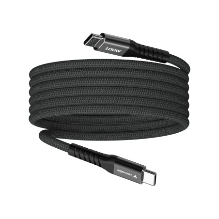 Verbatim 31863 câble USB USB 2.0 1,2 m USB C 0,48 Gbit s 100 W Noir