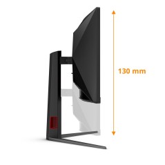 AOC G4 CU34G4AD écran plat de PC 86,4 cm (34") 3440 x 1440 pixels Noir, Rouge