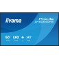 iiyama LH5064UHS-B1AG Écran d'affichage dynamique Écran plat de signalisation numérique 127 cm (50") Wifi 500 cd/m² 4K Ultra HD