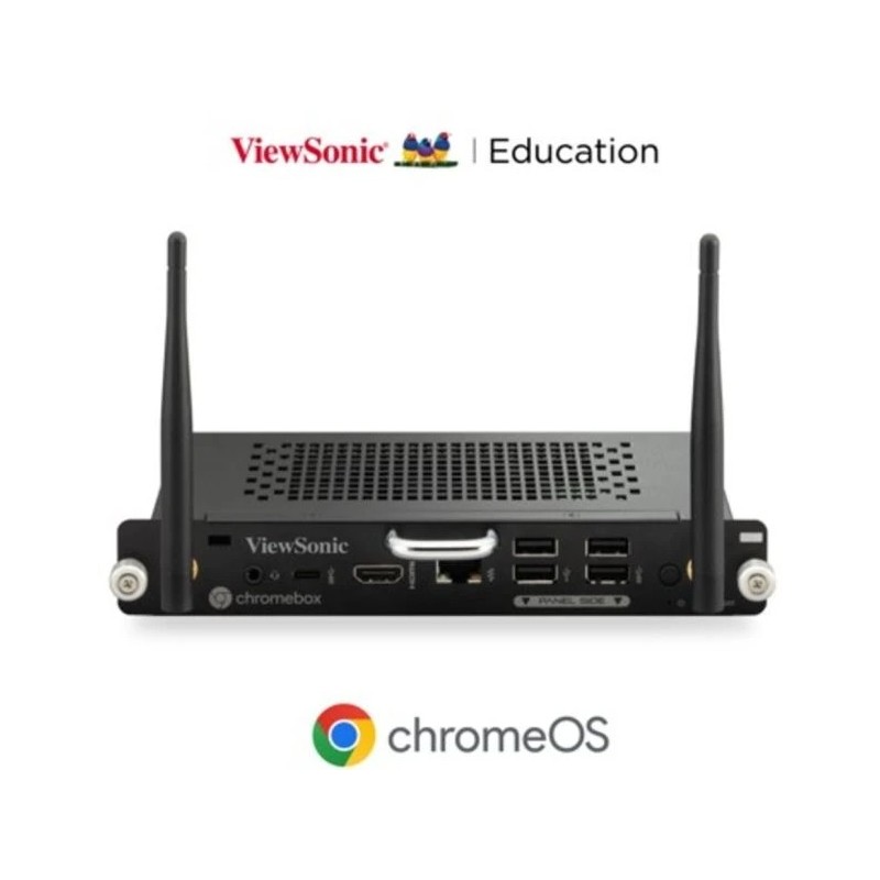 Viewsonic VPC13-C33-G1 Slot-in PC Intel® Core™ i3 i3-1315U 8 Go DDR4-SDRAM 256 Go SSD ChromeOS Noir