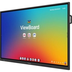 Viewsonic IFP8634 tableau blanc interactif 2,18 m (86") 3840 x 2160 pixels Écran tactile Noir