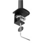 Neomounts DS60-600BL3 Support d'écran à fixer 10-27" - Quickfix - arrêt 180°