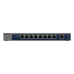 NETGEAR GS108MX-100EUS commutateur réseau Non-géré L2 Gigabit Ethernet (10 100 1000) Montage sur le bureau ou sur le mur