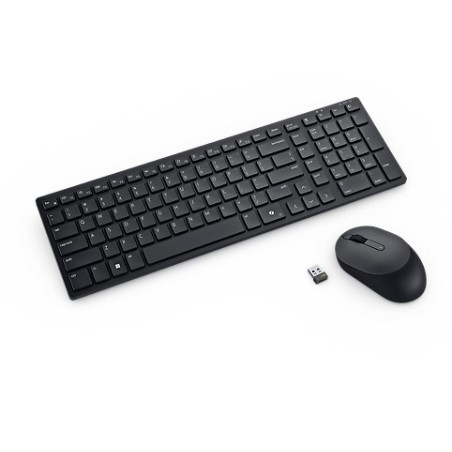 DELL Clavier et souris compacts et silencieux Pro - KM555 - États-Unis international (QWERTY)
