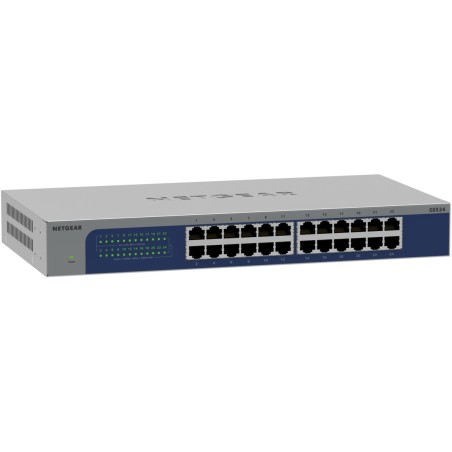 NETGEAR GS524-300EUS commutateur réseau Non-géré Gigabit Ethernet (10/100/1000) Gris