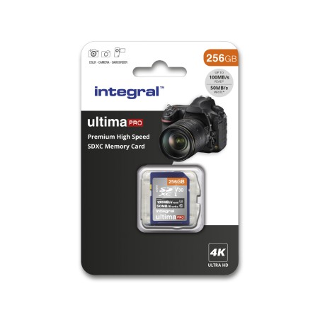 Integral INSDX256G-100 90V30 mémoire flash 256 Go SD UHS-I