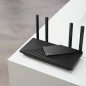 TP-Link Archer AX55 Pro routeur sans fil Gigabit Ethernet Bi-bande (2,4 GHz / 5 GHz) Noir TP-Link Archer AX55 Pro routeur sans fil Gigabit Ethernet Bi-bande (2,4 GHz / 5 GHz) Noir