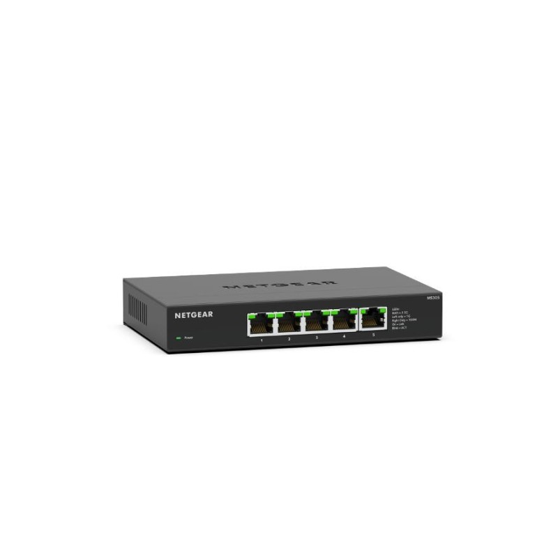 NETGEAR MS305 Non-géré 2.5G Ethernet (100/1000/2500) Noir NETGEAR MS305 Non-géré 2.5G Ethernet (100/1000/2500) Noir