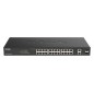 D-Link DGS-1100-26MPV2/E commutateur réseau Géré L2 Gigabit Ethernet (10/100/1000) Connexion Ethernet, supportant D-Link DGS-1100-26MPV2/E commutateur réseau Géré L2 Gigabit Ethernet (10/100/1000) Connexion Ethernet, supportant