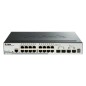 D-Link DGS-1510-52XMP Géré L3 Gigabit Ethernet (10/100/1000) Connexion Ethernet, supportant l'alimentation via ce port (PoE)