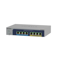 NETGEAR MS108EUP Géré L2/L3 2.5G Ethernet (100/1000/2500) Connexion Ethernet, supportant l'alimentation via ce port (PoE) Gris
