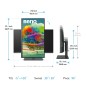 BenQ PD2705U écran plat de PC 68,6 cm (27") 3840 x 2160 pixels 4K Ultra HD LED Noir BenQ PD2705U écran plat de PC 68,6 cm (27") 3840 x 2160 pixels 4K Ultra HD LED Noir