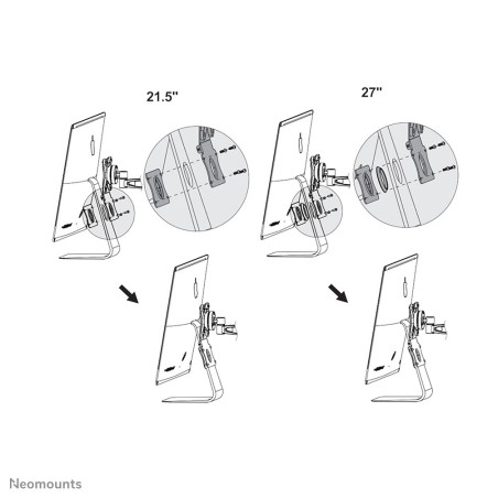 Neomounts FPMA-VESAMAC2127 Adaptateur VESA iMac