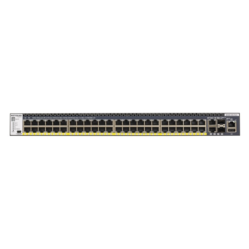 NETGEAR GSM4352PA Géré L2/L3/L4 Gigabit Ethernet (10/100/1000) Connexion Ethernet, supportant l'alimentation via ce port (PoE)