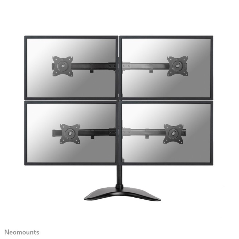 Neomounts NM-D335D4BLACK Support d'écran à poser 10-27"