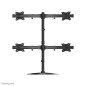 Neomounts NM-D335D4BLACK Support d'écran à poser 10-27"