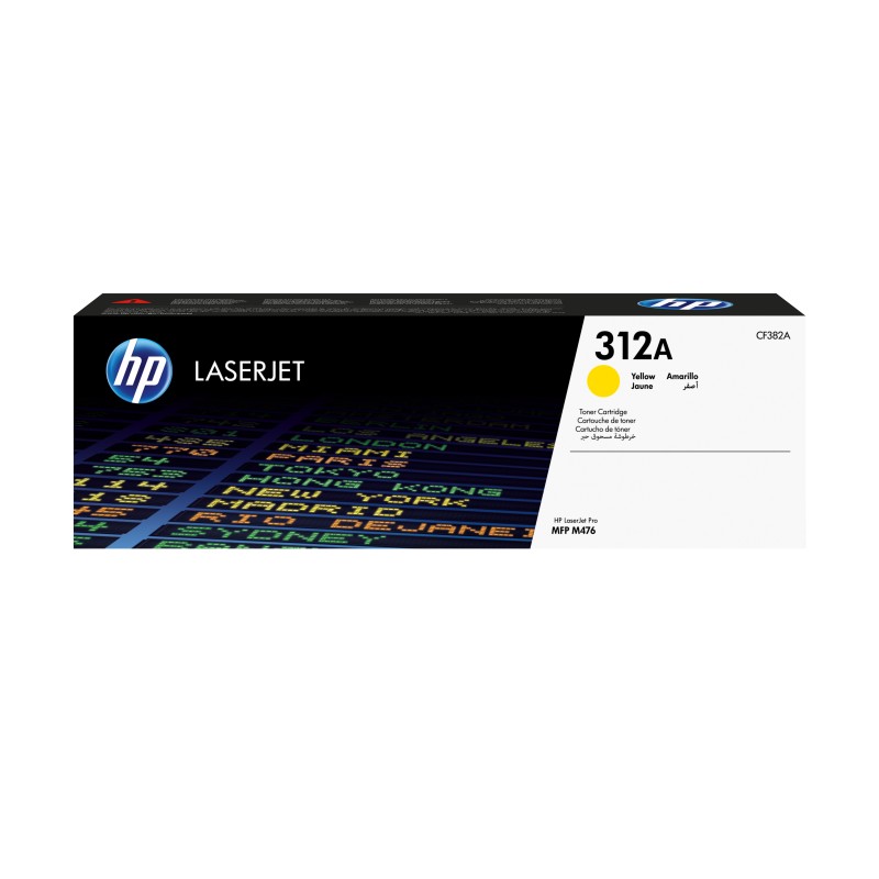 HP Cartouche 312A toner Jaune LaserJet HP Cartouche 312A toner Jaune LaserJet