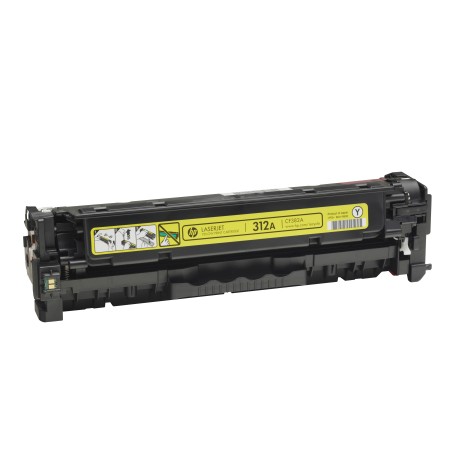 HP Cartouche 312A toner Jaune LaserJet